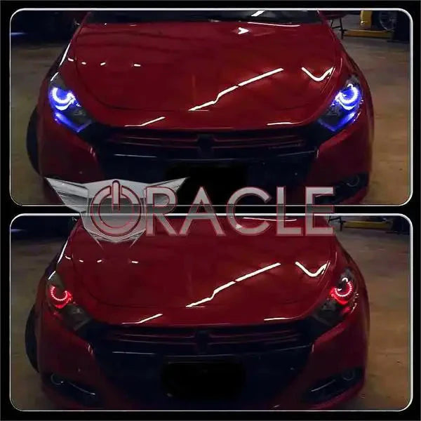 ORACLE Lighting 2013-2016 Dodge Dart Headlight LED Project Halo Kit by ORACLE Lighting