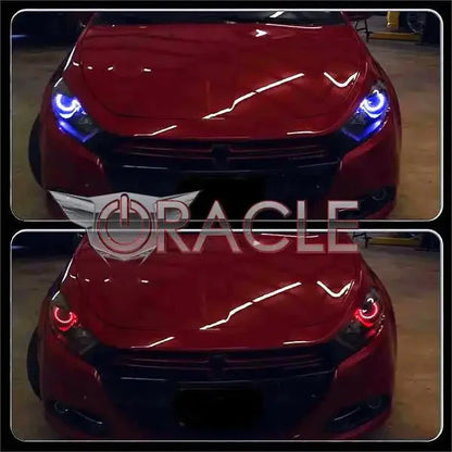 ORACLE Lighting 2013-2016 Dodge Dart Headlight LED Project Halo Kit by ORACLE Lighting