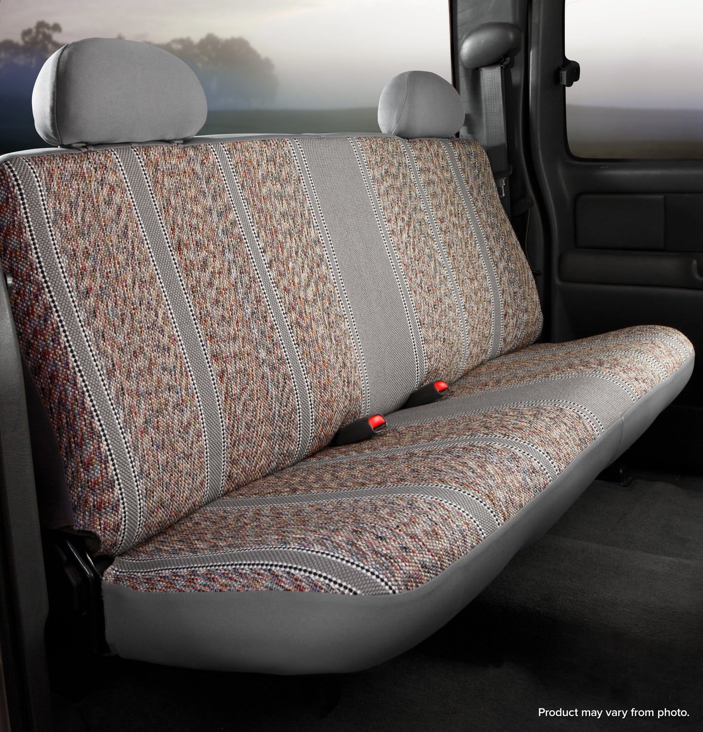 TR40 Series - Wrangler Saddleblanket Custom Fit Front Seat Cover - Gray by FIA