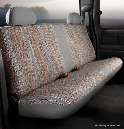 TR40 Series - Wrangler Saddleblanket Custom Fit Front Seat Cover - Gray by FIA