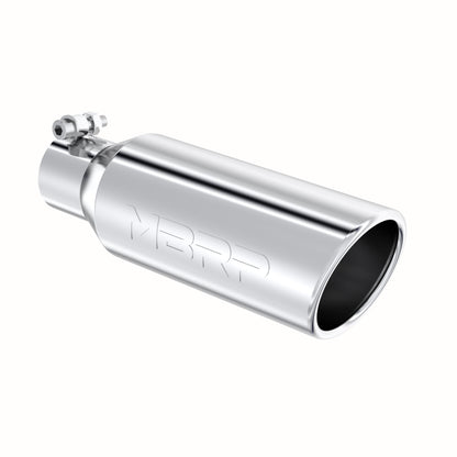 4in. OD. 2.5in. inlet. 12in. in length. Clampless-no weld T304. by MBRP Exhaust
