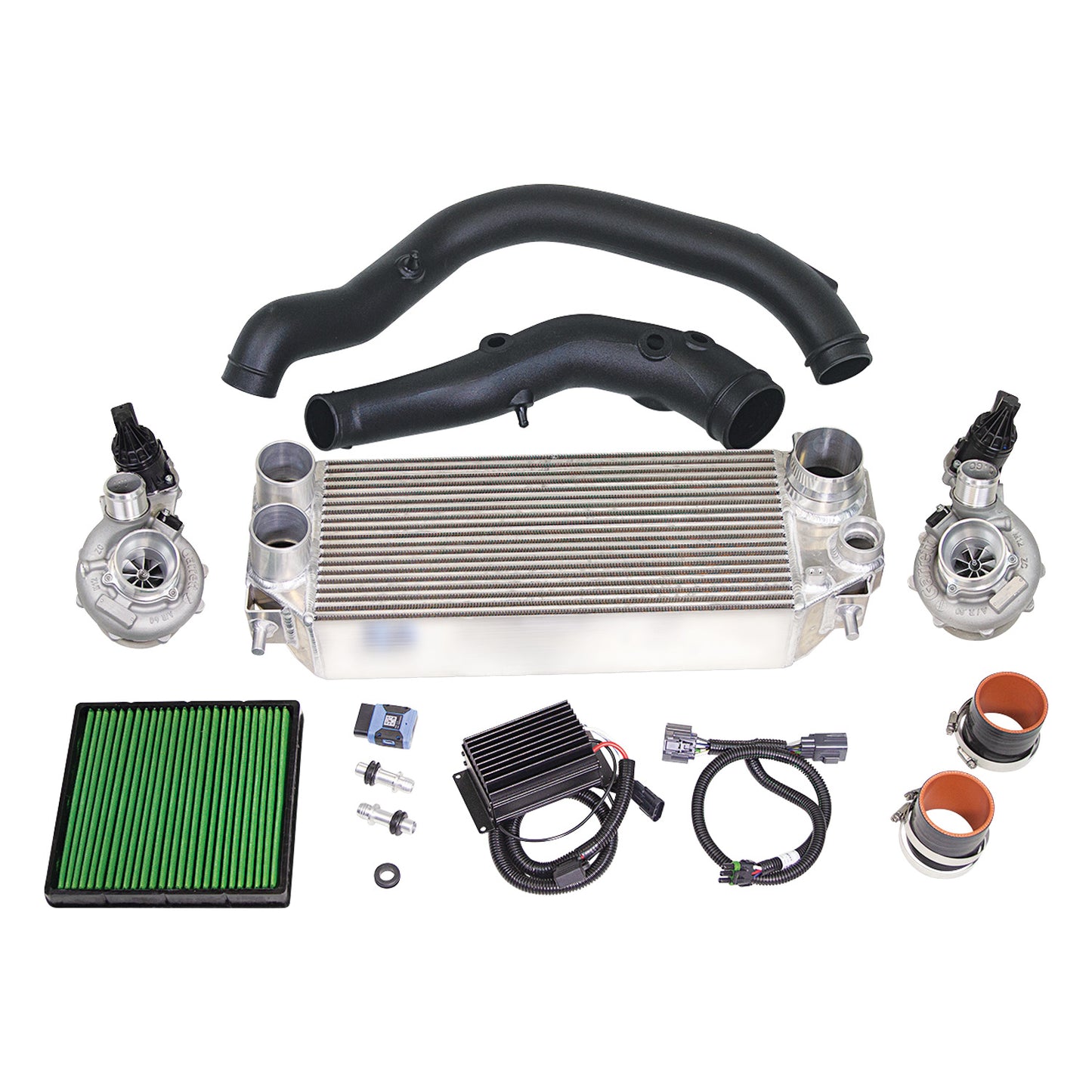Edelbrock Twin-Force Stg 3 Kit 17-22 Ford F150/Raptor 3.5L HO EcoBoost by Edelbrock