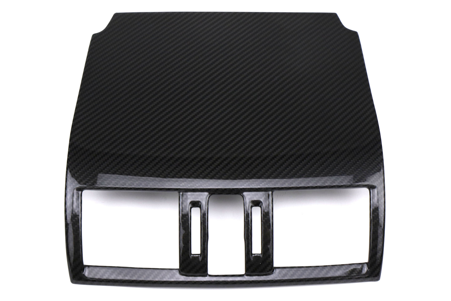 OLM LE Dry Carbon Fiber Center AC Trim Covers - 2015 Subaru WRX / STI / 2014 Forester / 2013-2014 Crosstrek by OLM
