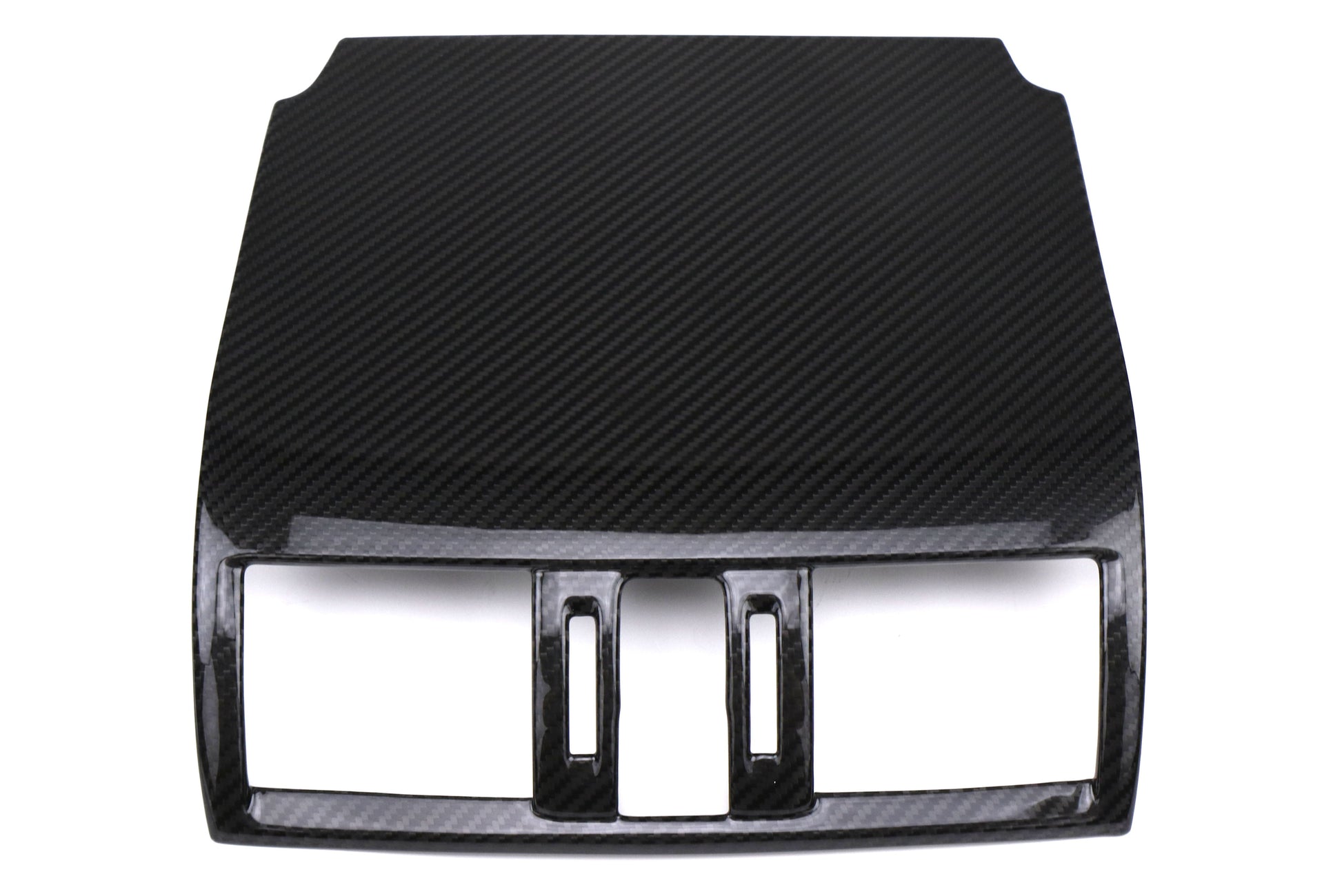 OLM LE Dry Carbon Fiber Center AC Trim Covers - 2015 Subaru WRX / STI / 2014 Forester / 2013-2014 Crosstrek by OLM