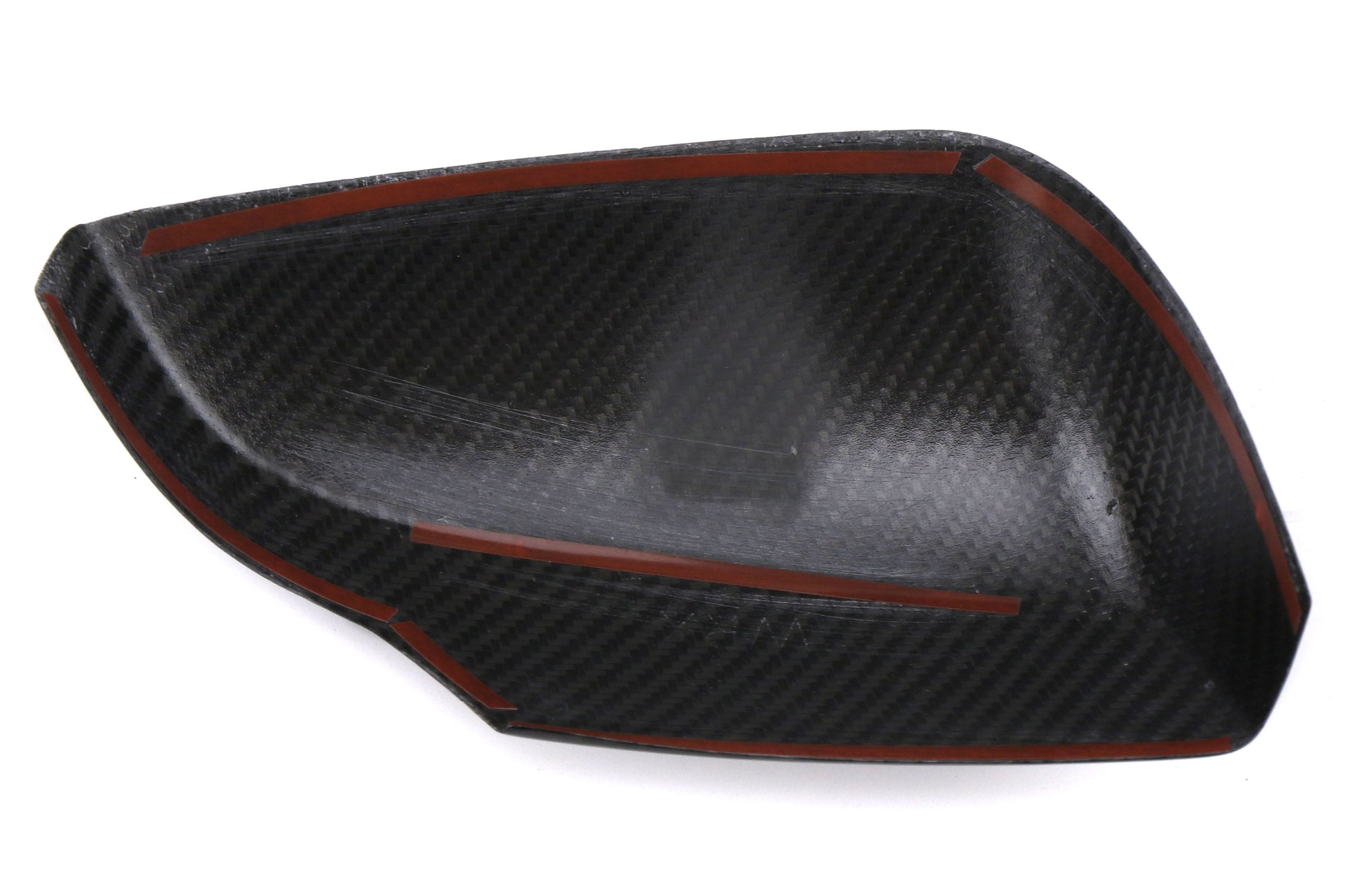 OLM Dry Carbon Fiber Mirror Covers (with Turn Signal Hole) - Gloss Carbon Fiber - 2015-2021 Subaru WRX / STI (With Turn Signal Holes) by MYX Automotive