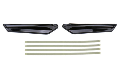 OLM Gloss Black JDM Style Canards - 2015-2021 Subaru WRX / STI by OLM