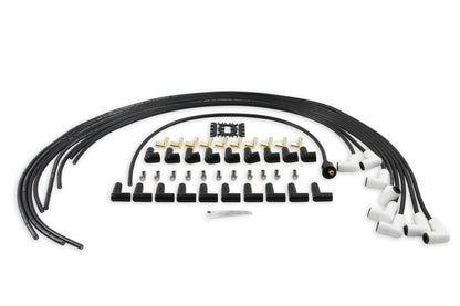 ACCEL 9001C, Spark Plug Wires, Pro Fit Ceramic, Spiral Core, 8mm, Black, Set by ACCEL