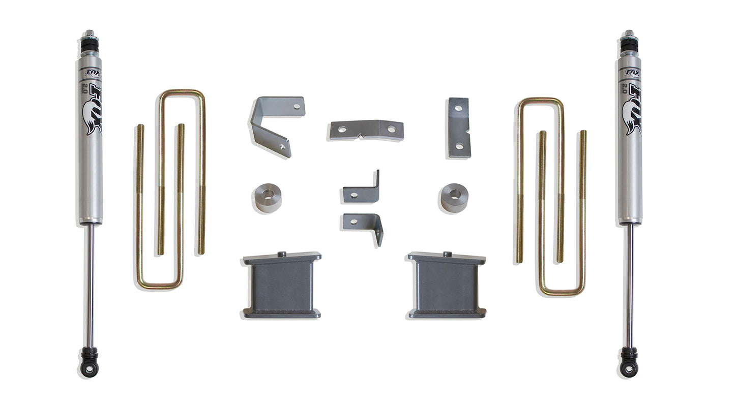 4" REAR LIFT BOX KIT W/ FOX SHOCKS by MaxTrac