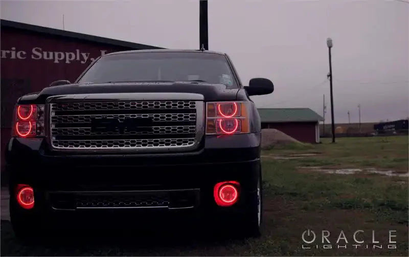 ORACLE Lighting 2007-2013 GMC Sierra LED Headlight Halo Kit (Round Style) by ORACLE Lighting