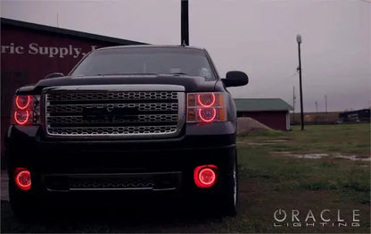 ORACLE Lighting 2007-2013 GMC Sierra LED Headlight Halo Kit (Round Style) by ORACLE Lighting