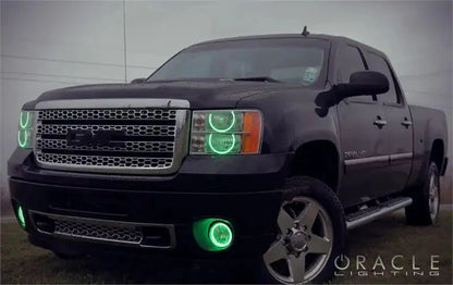 ORACLE Lighting 2007-2013 GMC Sierra LED Headlight Halo Kit (Round Style) by ORACLE Lighting