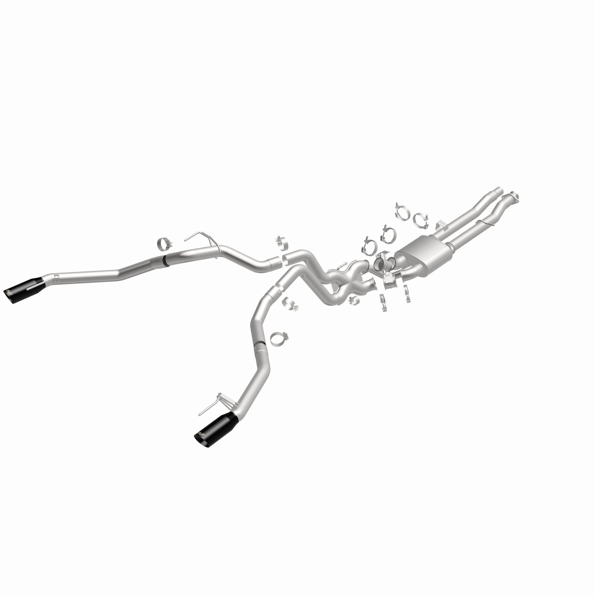 Magnaflow Competition Series Black Chrome Tips Cat-Back System by MagnaFlow Exhaust Products
