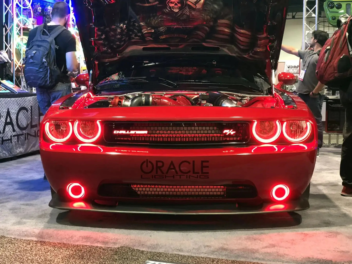 ORACLE Lighting 2008-2014 Dodge Challenger Headlight Halo Kit - Surface Mount by ORACLE Lighting