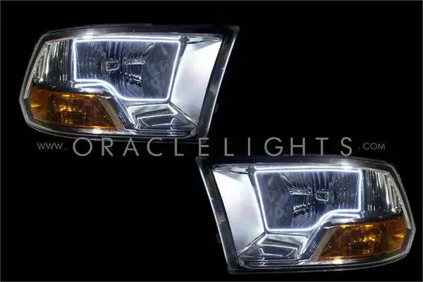 ORACLE Lighting 2009-2013 Ram 1500 Non-Sport LED Headlight Halo Kit by ORACLE Lighting