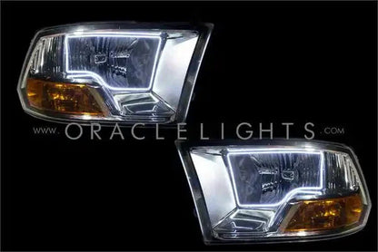 ORACLE Lighting 2009-2013 Ram 1500 Non-Sport LED Headlight Halo Kit by ORACLE Lighting