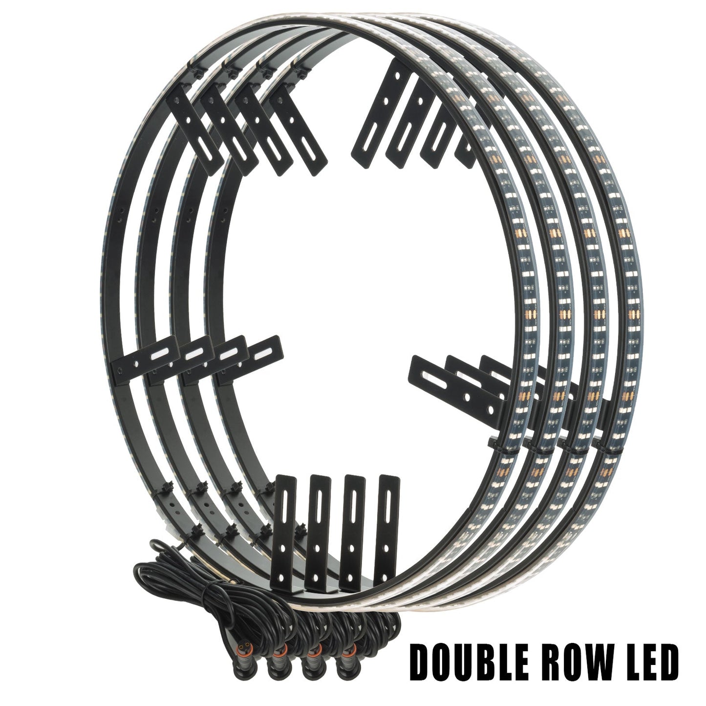 ORACLE Lighting LED Illuminated Wheel Rings - Single / Double Row LED by ORACLE Lighting