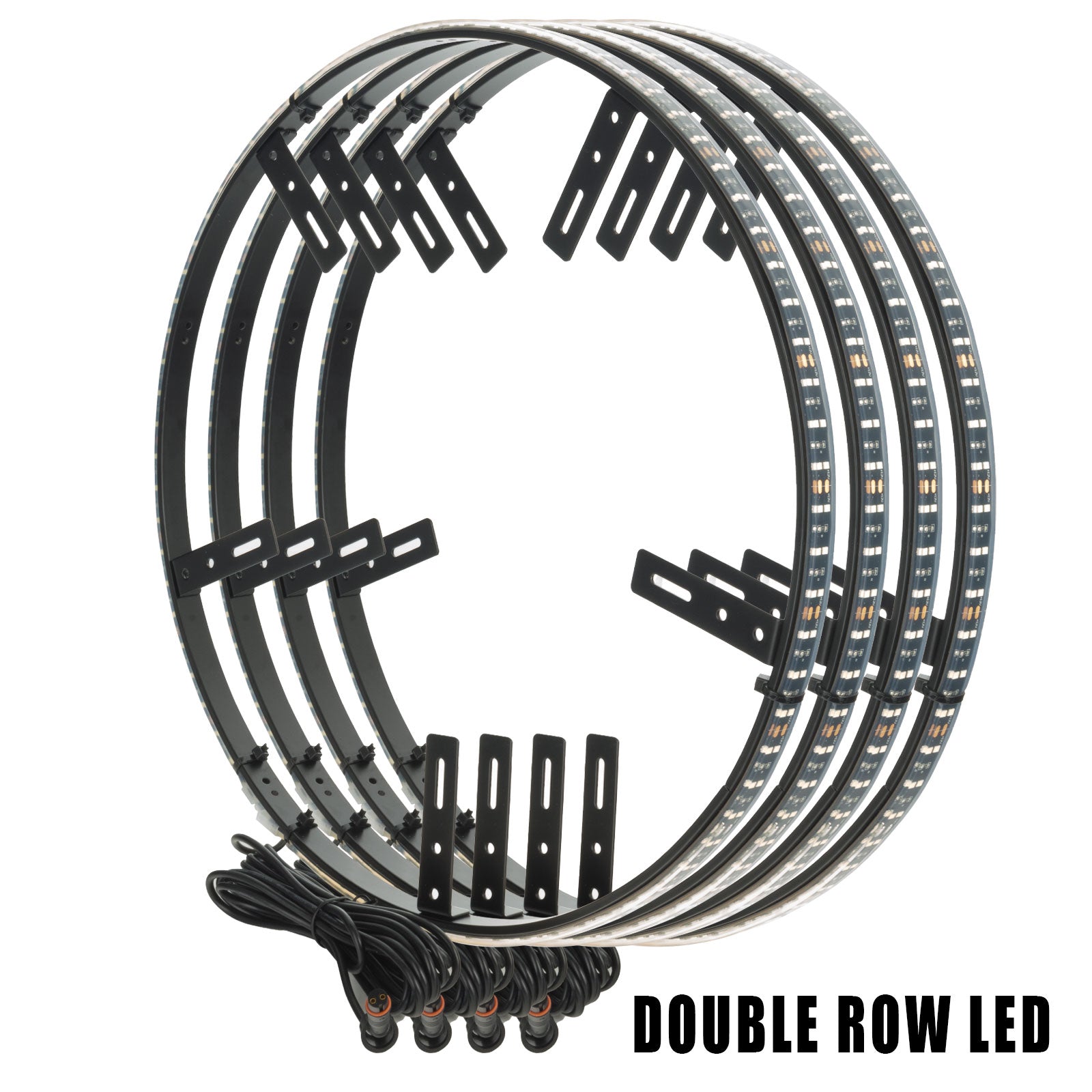 ORACLE Lighting LED Illuminated Wheel Rings - Single / Double Row LED by ORACLE Lighting