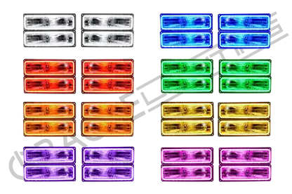 ORACLE Lighting 1995-2000 Chevrolet Tahoe LED Dual Headlight Halo Kit by ORACLE Lighting