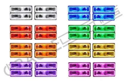 ORACLE Lighting 1992-1999 Chevrolet Suburban LED Dual Headlight Halo Kit by ORACLE Lighting