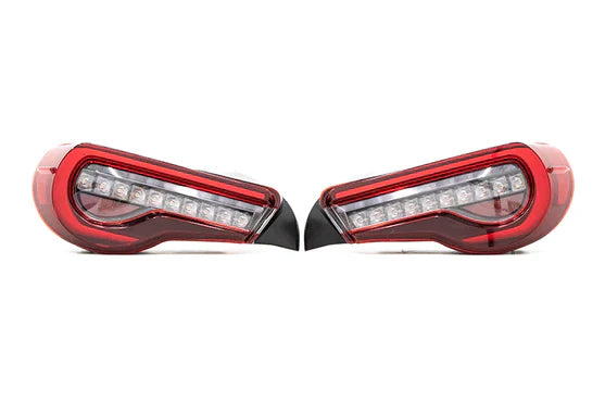 OLM OE Plus Linear Style Sequential Tail Lights (Clear) - 13-20 FR-S / BRZ / 86 by MYX Automotive
