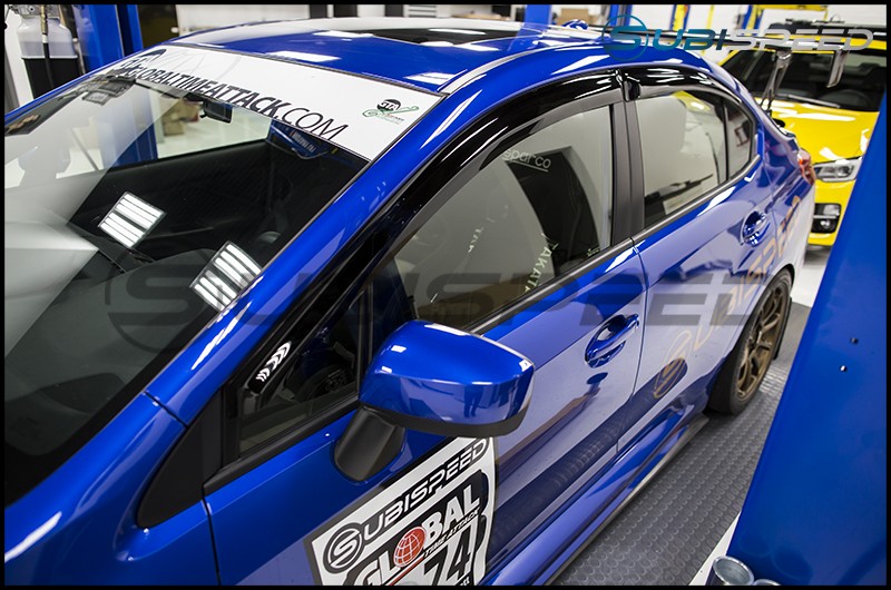 OLM Rain Guard Deflector Kit - 2015-2021 WRX & STI by OLM