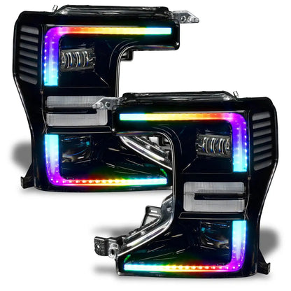 ORACLE Lighting 2020-2022 Ford F-250/350 Super Duty ORACLE Dynamic ColorSHIFT Headlight DRL Upgrade Kit w/Switchback Turn Signals by ORACLE Lighting