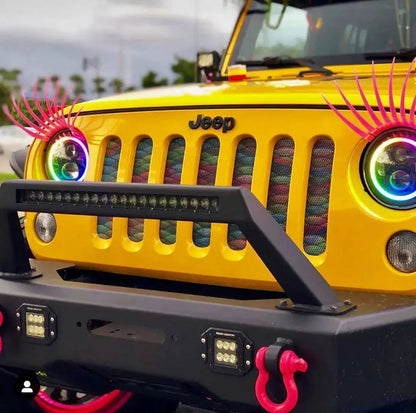 ORACLE Lighting 7" High Powered LED Headlights - Black Bezel - Dynamic ColorSHIFT - Jeep Wrangler JK by ORACLE Lighting