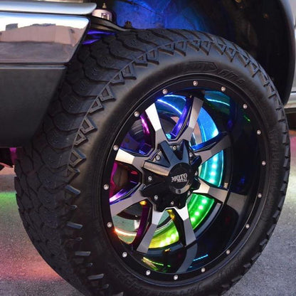 ORACLE Lighting LED Illuminated Wheel Rings - Dynamic ColorSHIFT by ORACLE Lighting