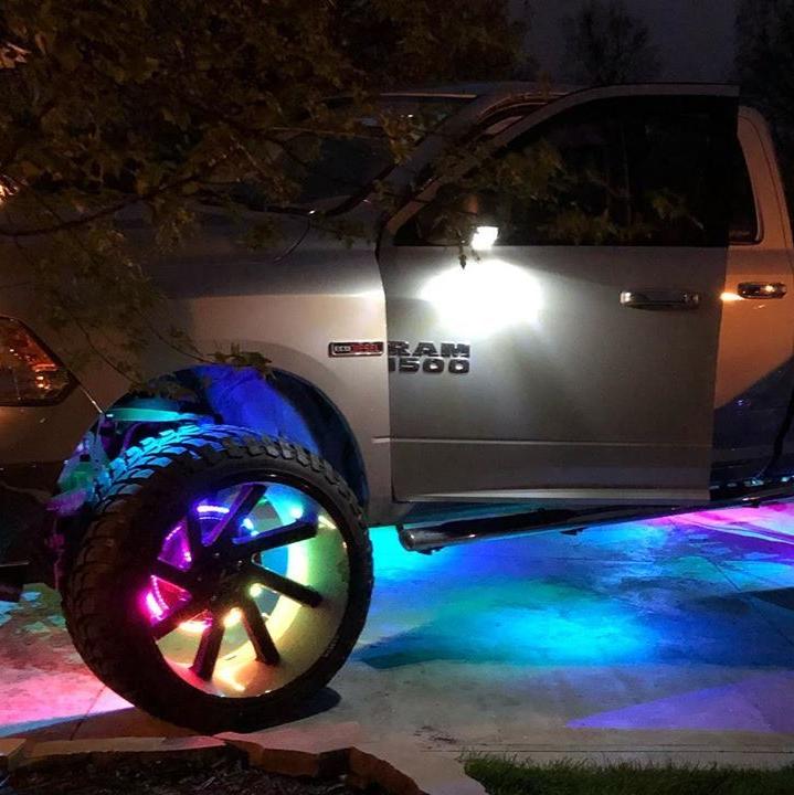 ORACLE Lighting LED Illuminated Wheel Rings - Dynamic ColorSHIFT by ORACLE Lighting