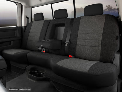 OE30 Series - Oe Tweed Custom Fit Rear Seat Cover- Charcoal by FIA