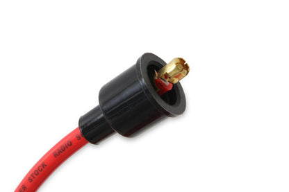 ACCEL 4040R, Spark Plug Wires, Super Stock, Spiral Core, 8mm, Red, Set by ACCEL