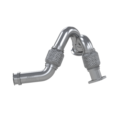 Turbo Up Y-Pipe.Dual.AL- CARB EO# D-76. by MBRP Exhaust