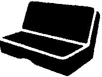 TR40 Series - Wrangler Saddleblanket Universal Fit Front Seat Cover - Black by FIA