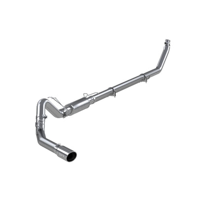 4in. Turbo Back. Single Side Exit. T409 Stainless Steel. by MBRP Exhaust