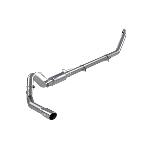 4in. Turbo Back. Single Side Exit. T409 Stainless Steel. by MBRP Exhaust
