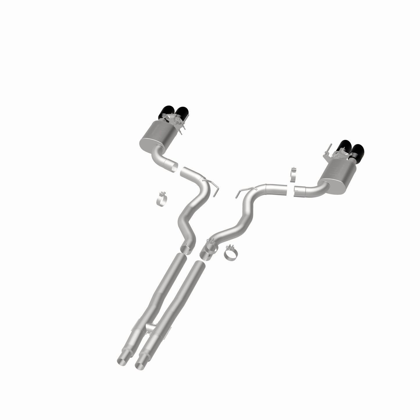 Magnaflow Competition Series Black Chrome Tips Cat-Back System by MagnaFlow Exhaust Products
