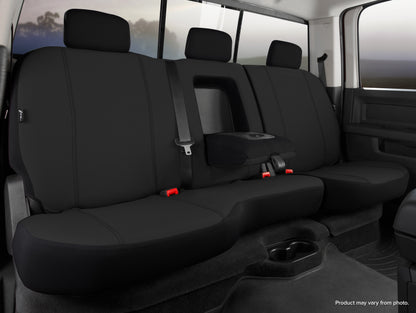 SP80 Series - Seat Protector Polyester Custom Fit Rear Seat Cover - Black by FIA
