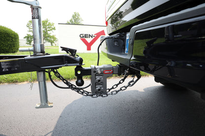 MEGA-DUTY 2" Shank 12.5" Drop 1.5K TW 10K Hitch Dual-Ball Stabilizer Recommend by GEN-Y Hitch