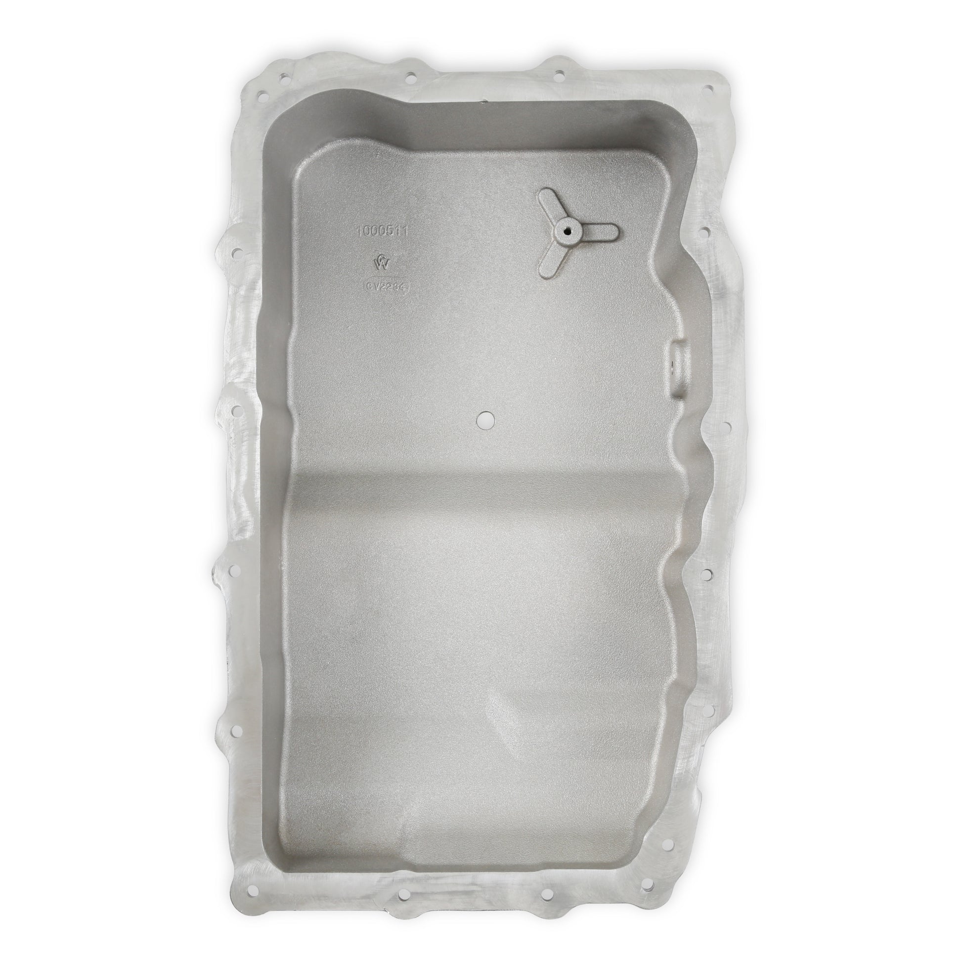 B&M Hi-Tek Heavy-Duty Deep Transmission Pan - GM 10L80 - Aluminum - Natural by B&M
