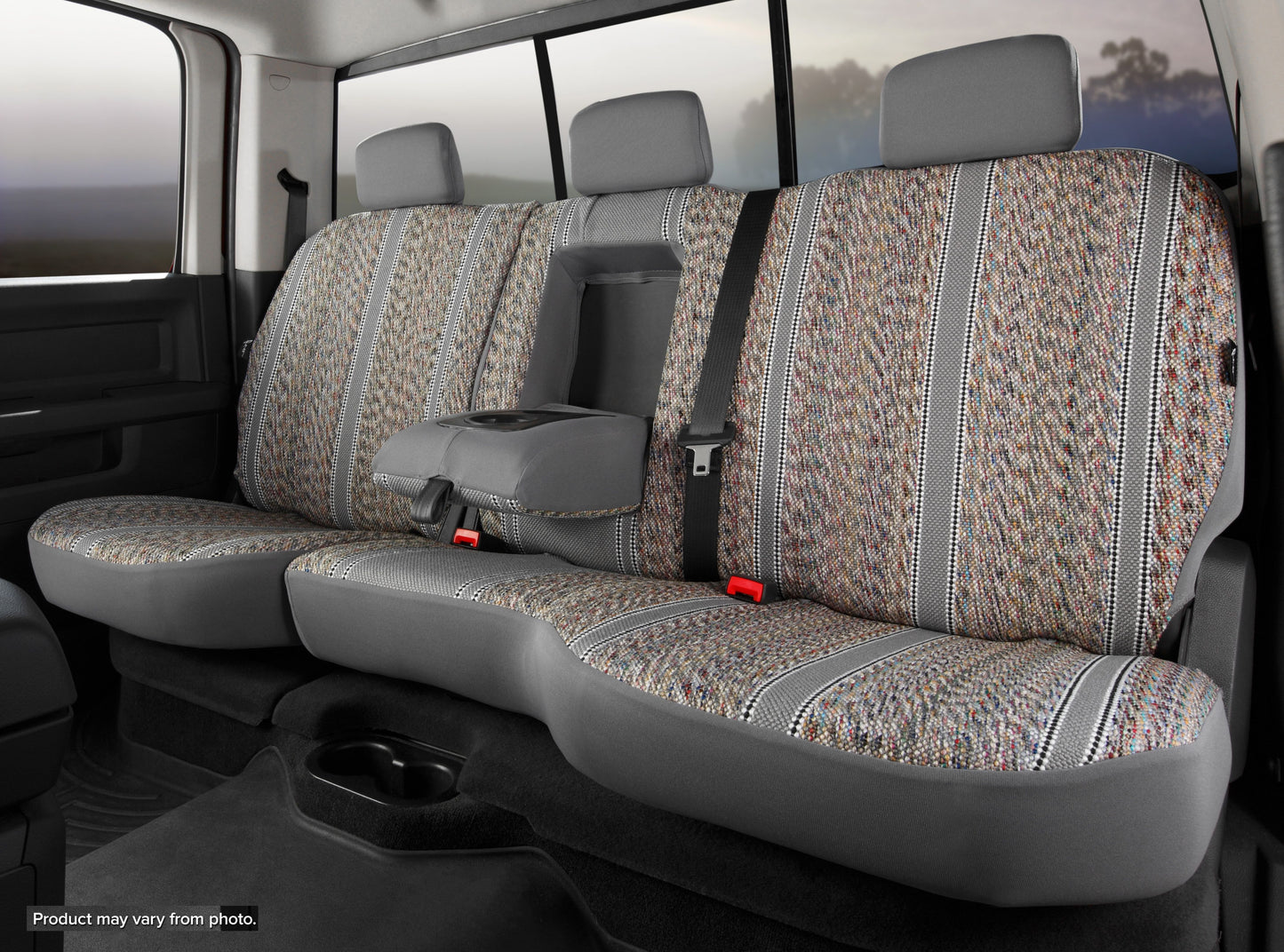 TR40 Series - Wrangler Saddleblanket Custom Fit Front Seat Cover - Gray by FIA