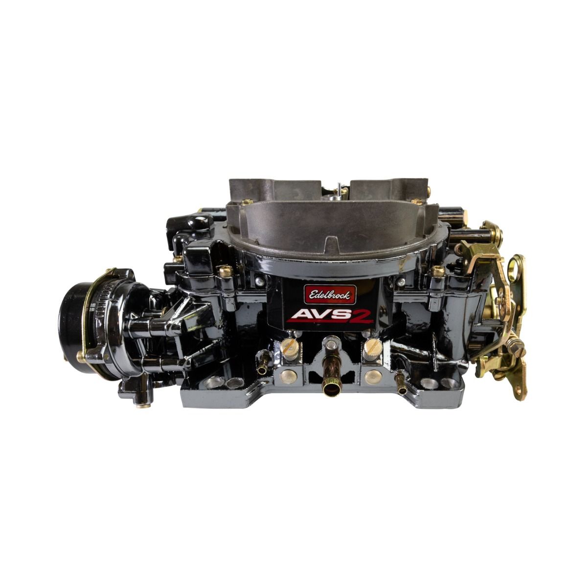 Edelbrock AVS2 650 CFM Carburetor #1906-BP Electric Choke, Black Plasma Finish by Edelbrock