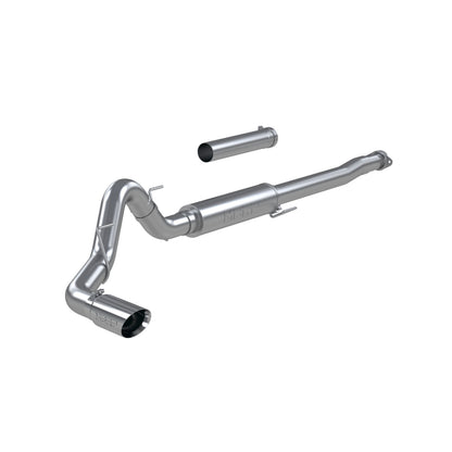 4in. Cat-Back. Single Side Exit. Race Version. T304 Stainless Steel. by MBRP Exhaust