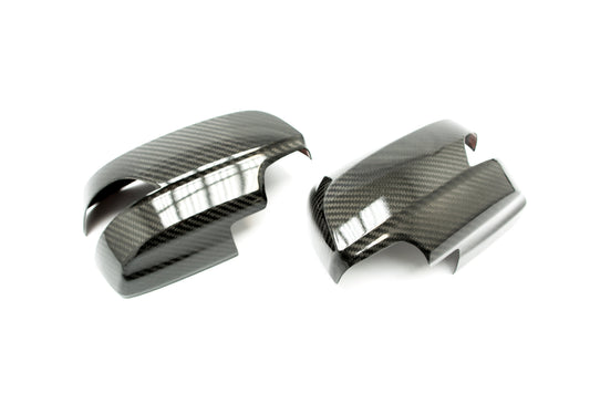 OLM LE Dry Carbon Fiber Full Mirror Covers (With Turn Signal Hole) - 2015-2021 Subaru WRX / STI by MYX Automotive