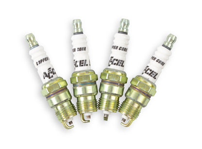 14mm Thread - .460 in Reach - Tapered Seat - 2 Pack of 0576S-4 (8 Spark Plugs) by ACCEL