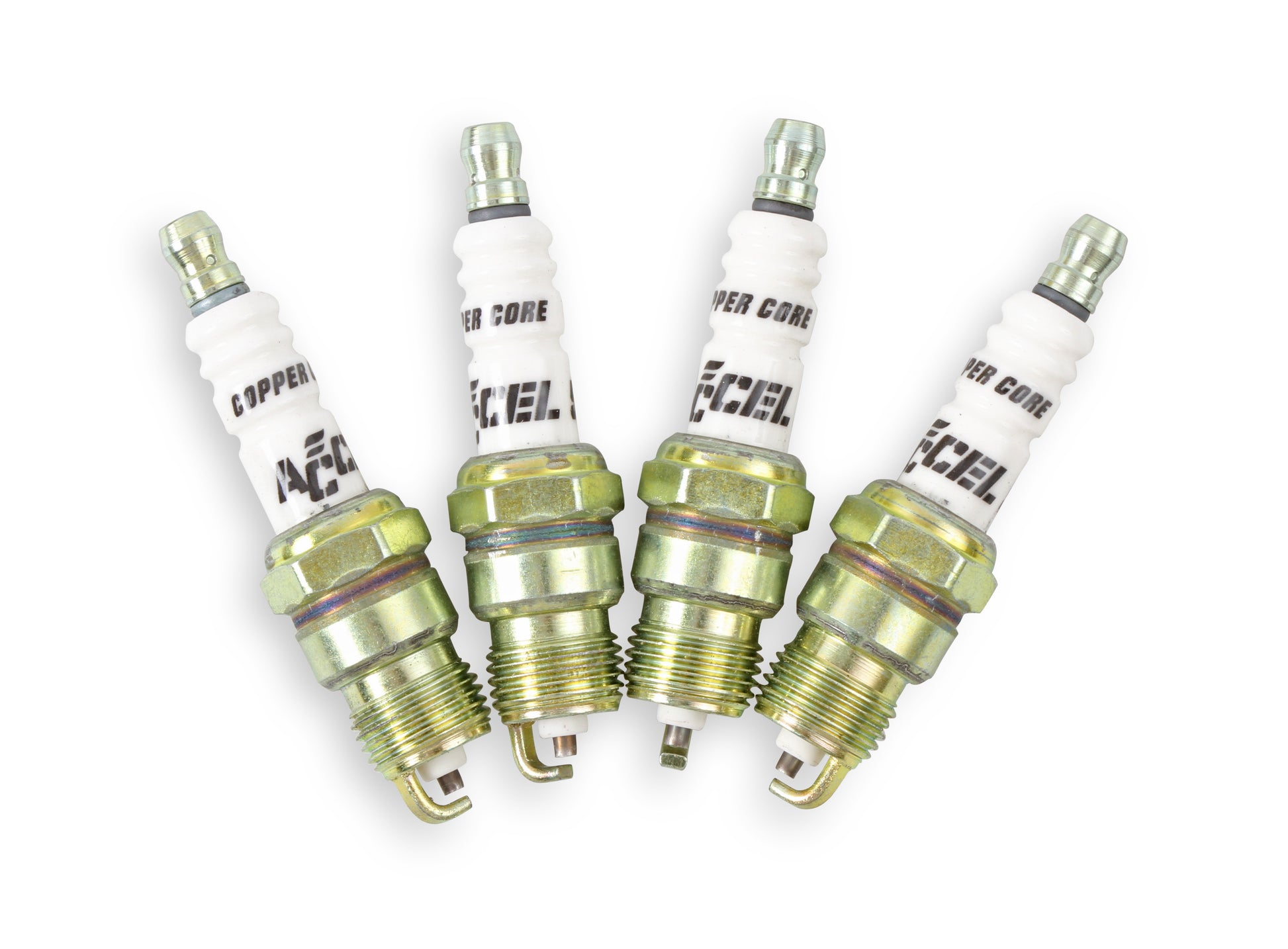 14mm Thread - .460 in Reach - Tapered Seat - 2 Pack of 0576S-4 (8 Spark Plugs) by ACCEL