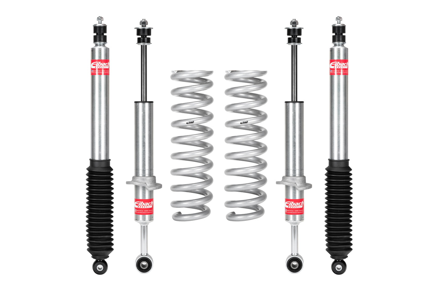 Set of 4 Shocks + 2 Front Springs by Eibach