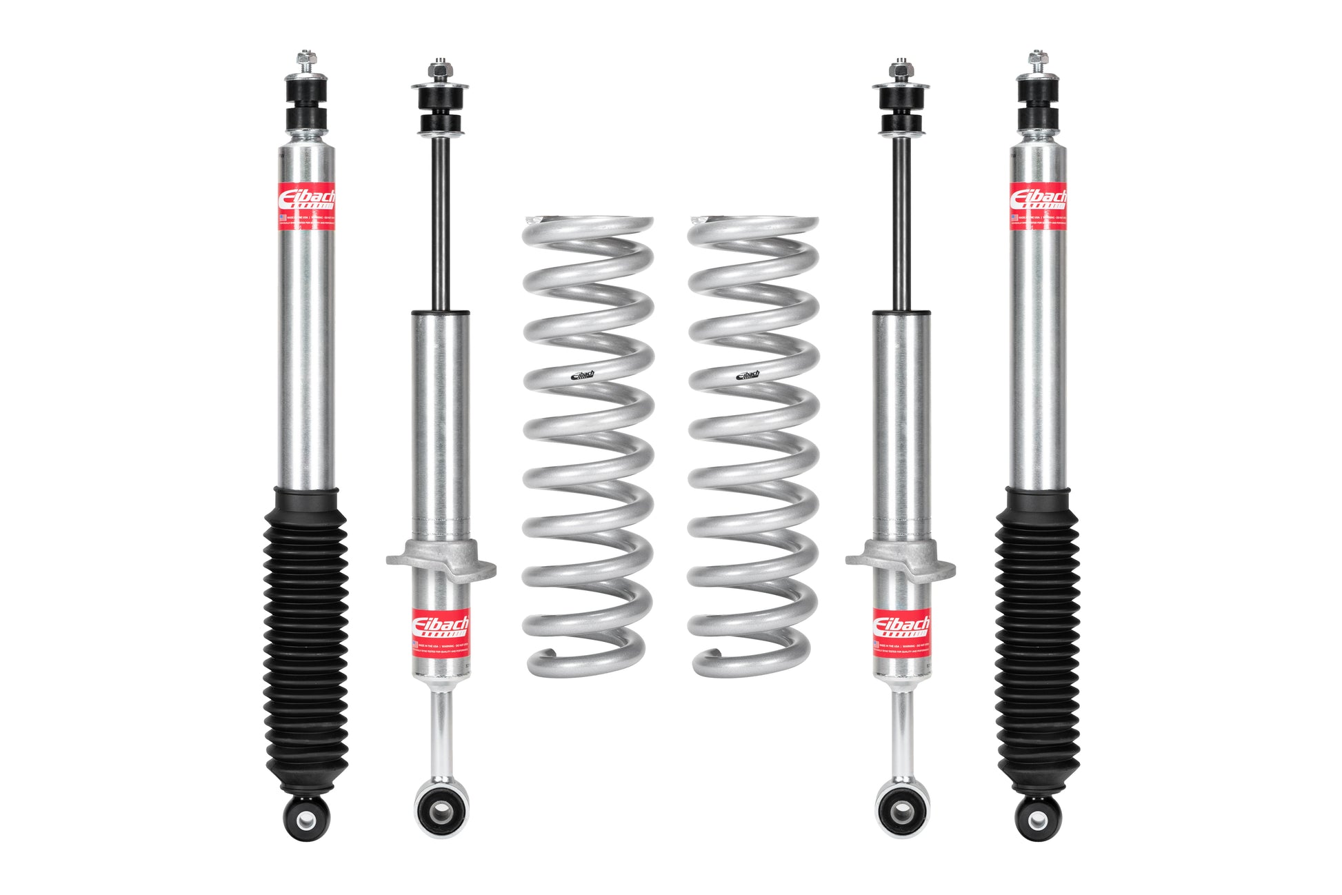 Set of 4 Shocks + 2 Front Springs by Eibach