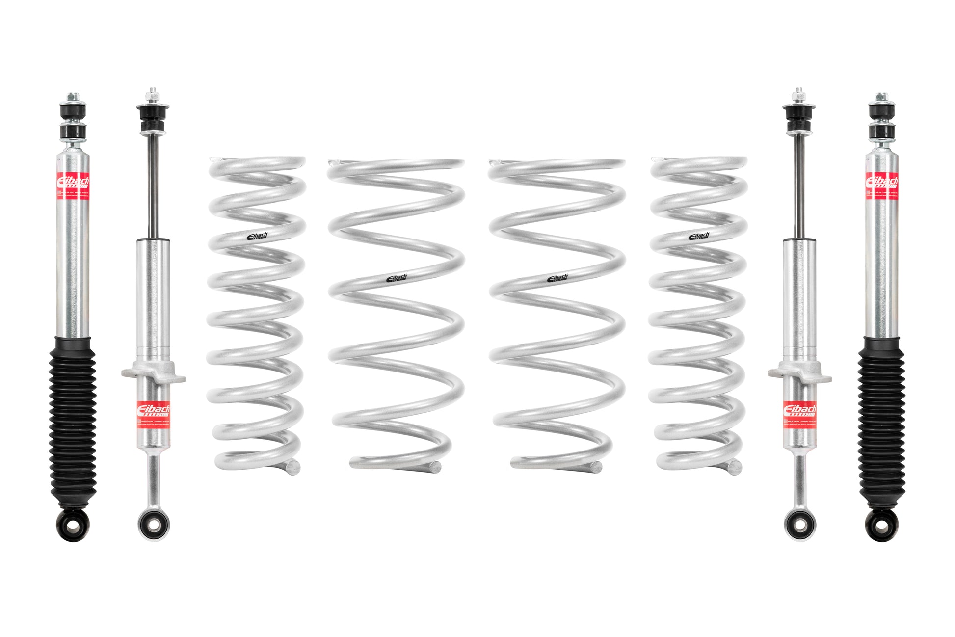 Set of 4 Shocks + 4 Springs by Eibach