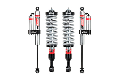 Pair of Front Coilovers + Rear Reservoir Shocks by Eibach