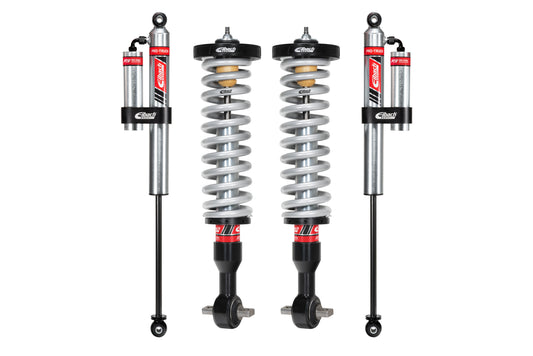 Pair of Front Coilovers + Rear Reservoir Shocks by Eibach